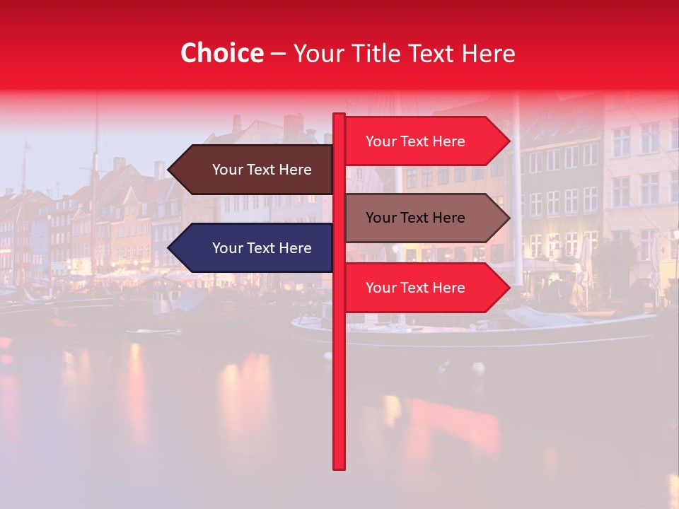 Denmark Europe Urban PowerPoint Template