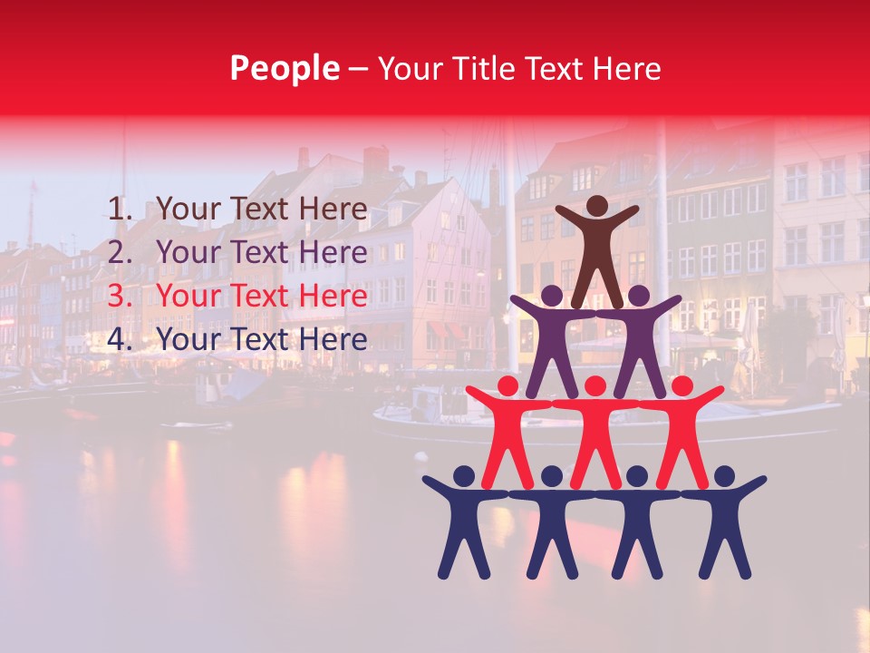 Denmark Europe Urban PowerPoint Template