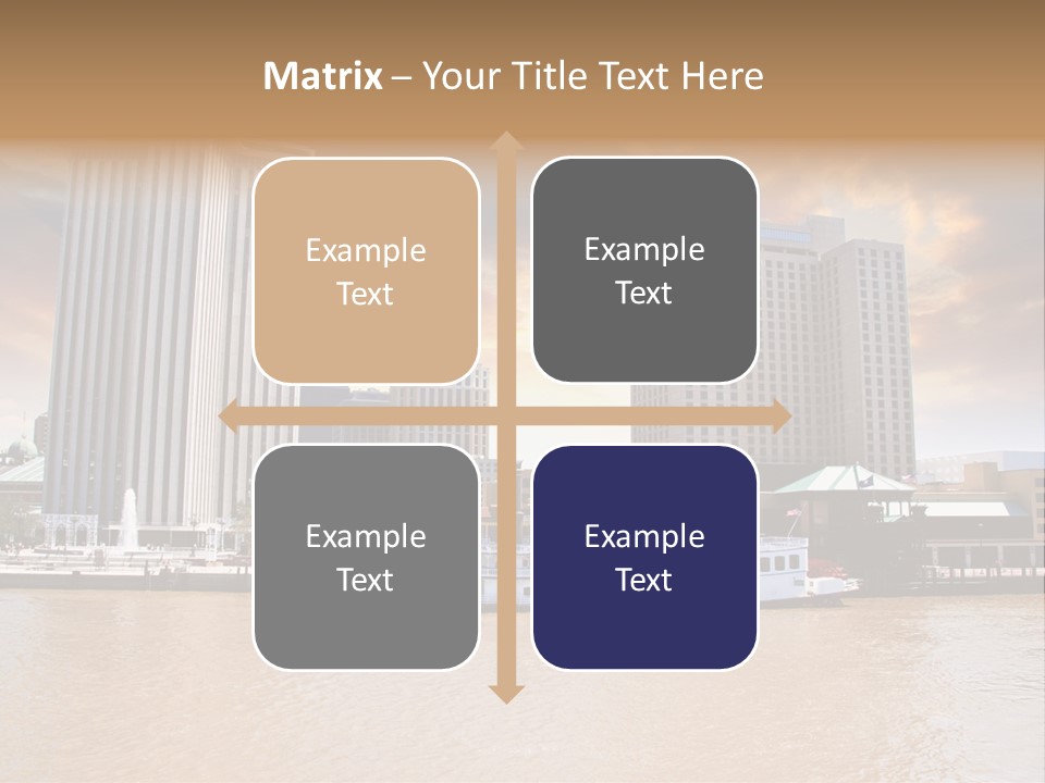 Mississippi Landscape Ship PowerPoint Template
