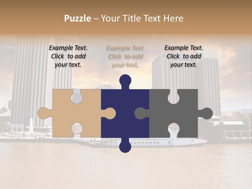 Mississippi Landscape Ship PowerPoint Template