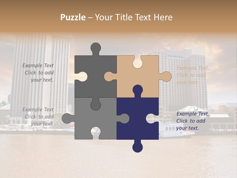 Mississippi Landscape Ship PowerPoint Template