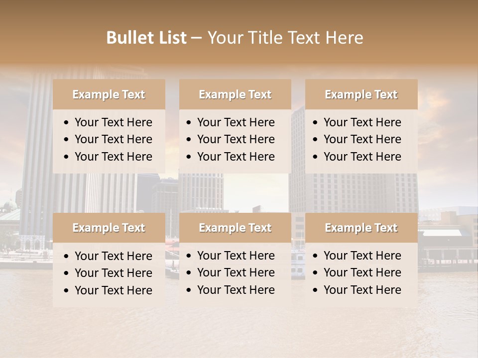 Mississippi Landscape Ship PowerPoint Template