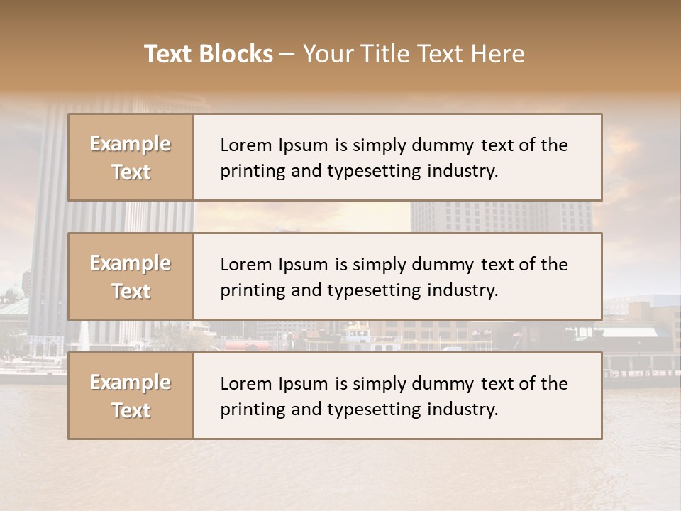 Mississippi Landscape Ship PowerPoint Template