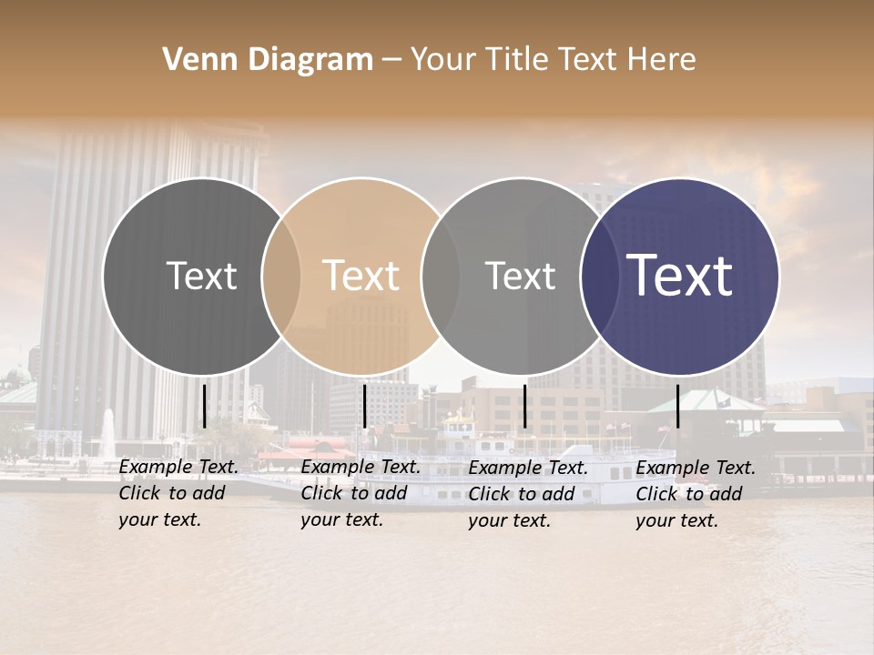 Mississippi Landscape Ship PowerPoint Template