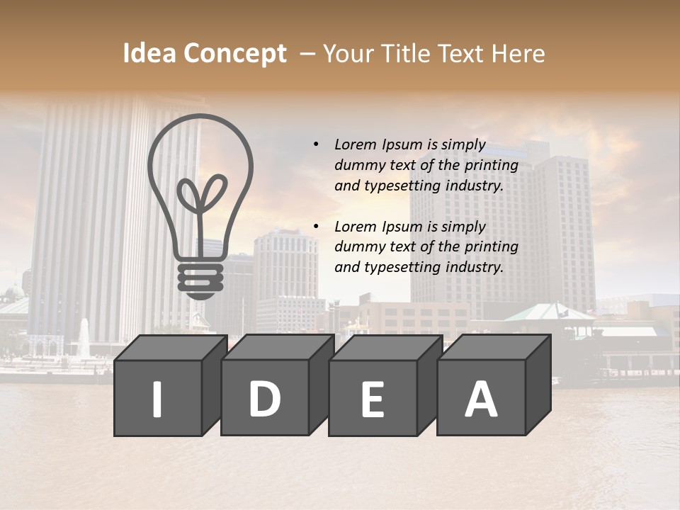 Mississippi Landscape Ship PowerPoint Template