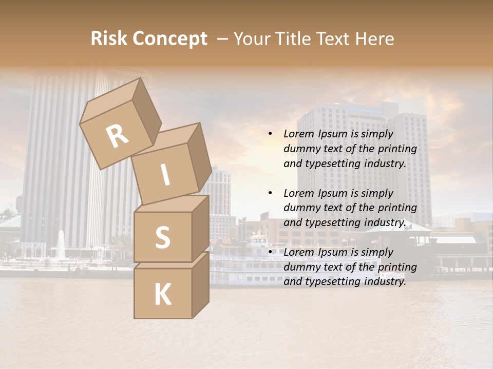 Mississippi Landscape Ship PowerPoint Template