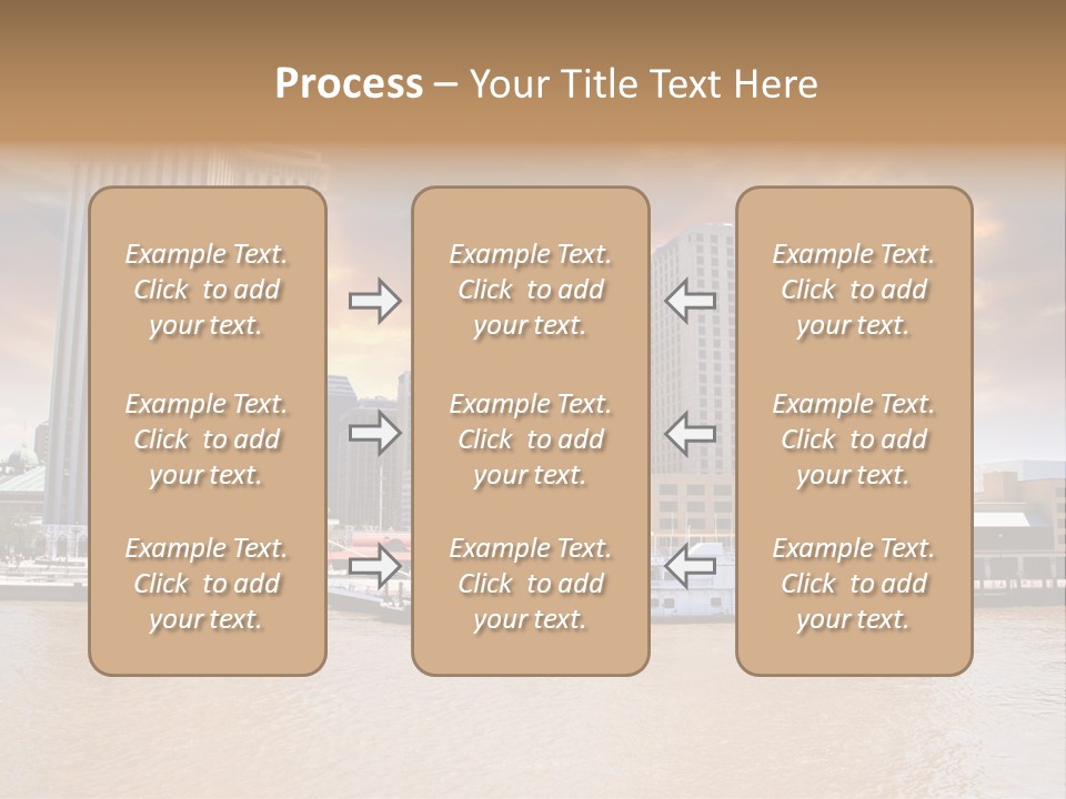 Mississippi Landscape Ship PowerPoint Template