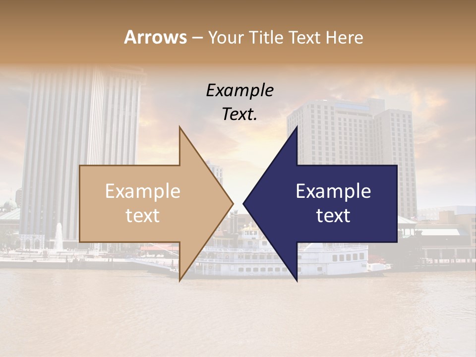Mississippi Landscape Ship PowerPoint Template