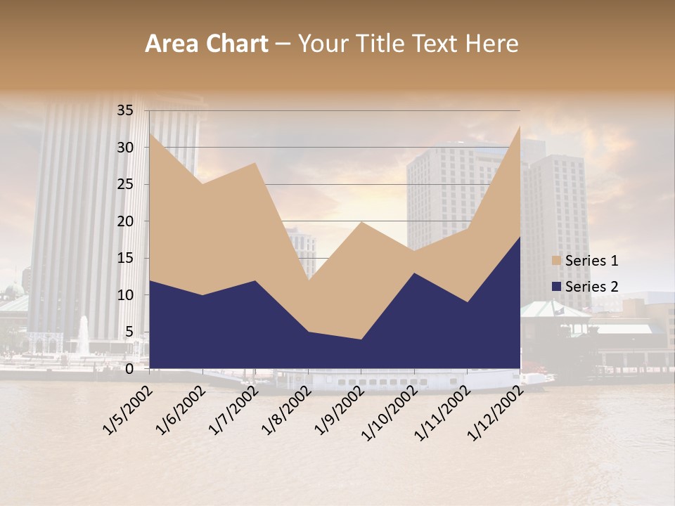 Mississippi Landscape Ship PowerPoint Template