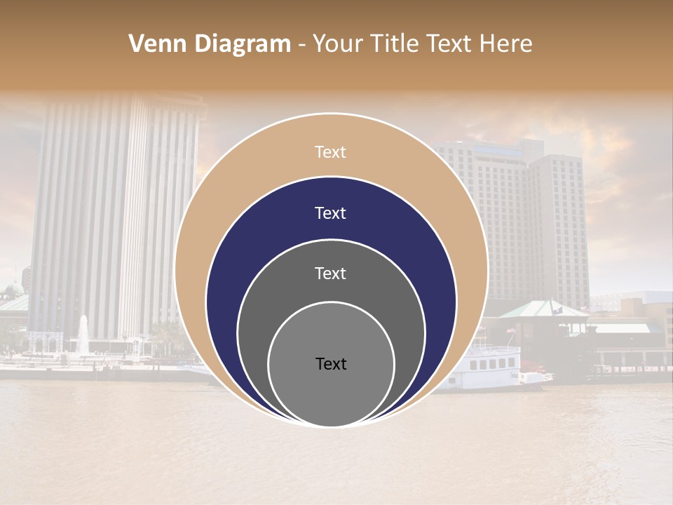Mississippi Landscape Ship PowerPoint Template