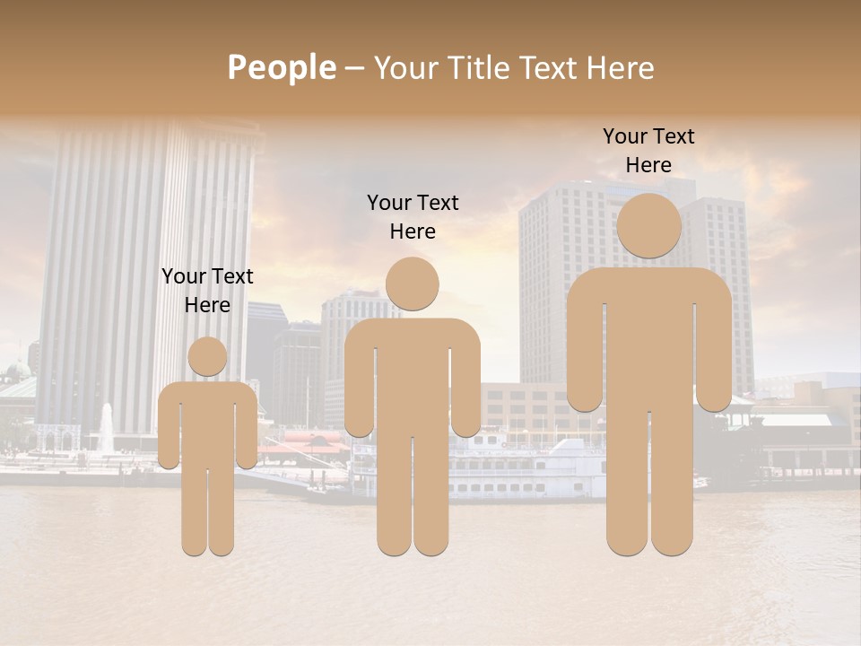 Mississippi Landscape Ship PowerPoint Template