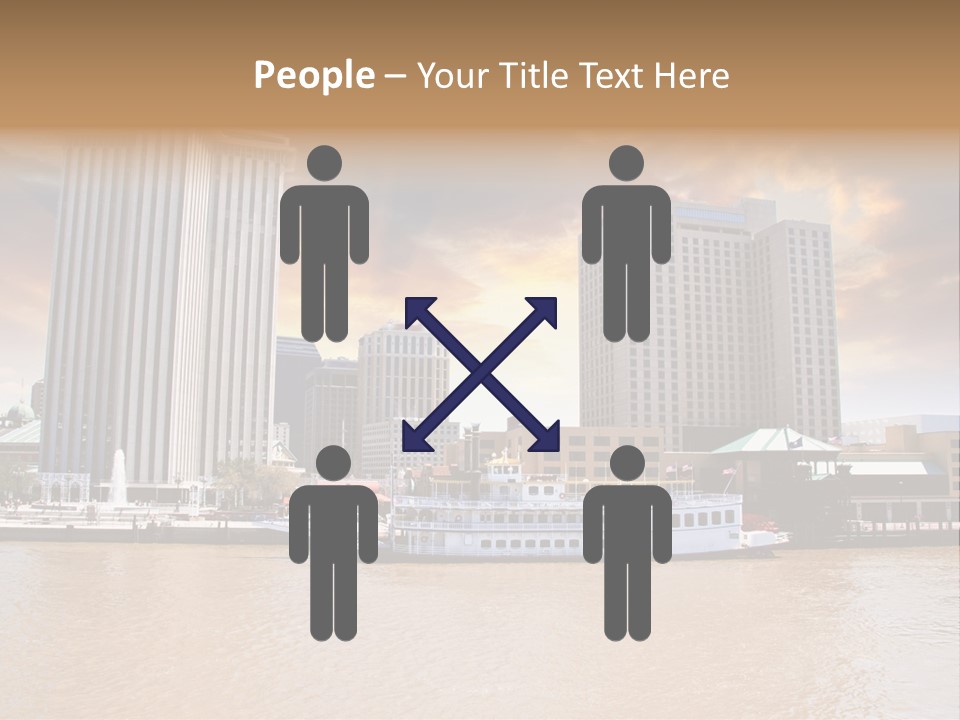 Mississippi Landscape Ship PowerPoint Template