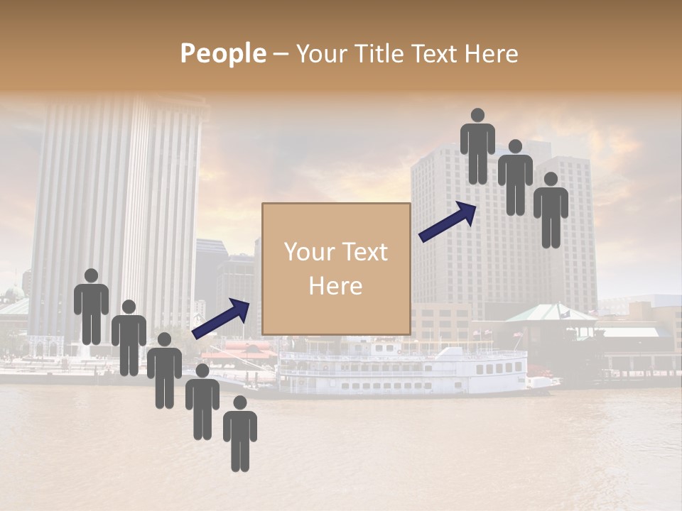 Mississippi Landscape Ship PowerPoint Template