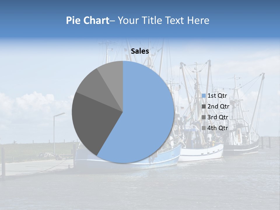 Urlaub Nordsee Landschaft PowerPoint Template