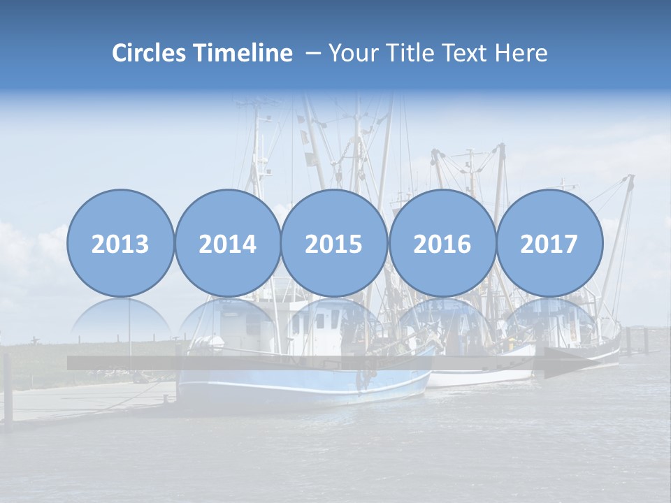 Urlaub Nordsee Landschaft PowerPoint Template