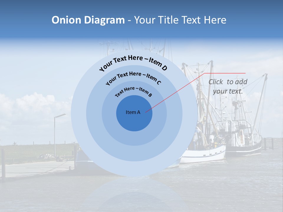 Urlaub Nordsee Landschaft PowerPoint Template