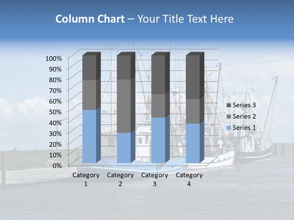 Urlaub Nordsee Landschaft PowerPoint Template