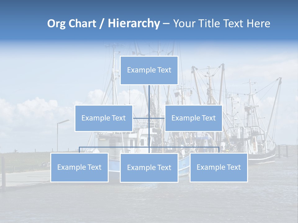 Urlaub Nordsee Landschaft PowerPoint Template