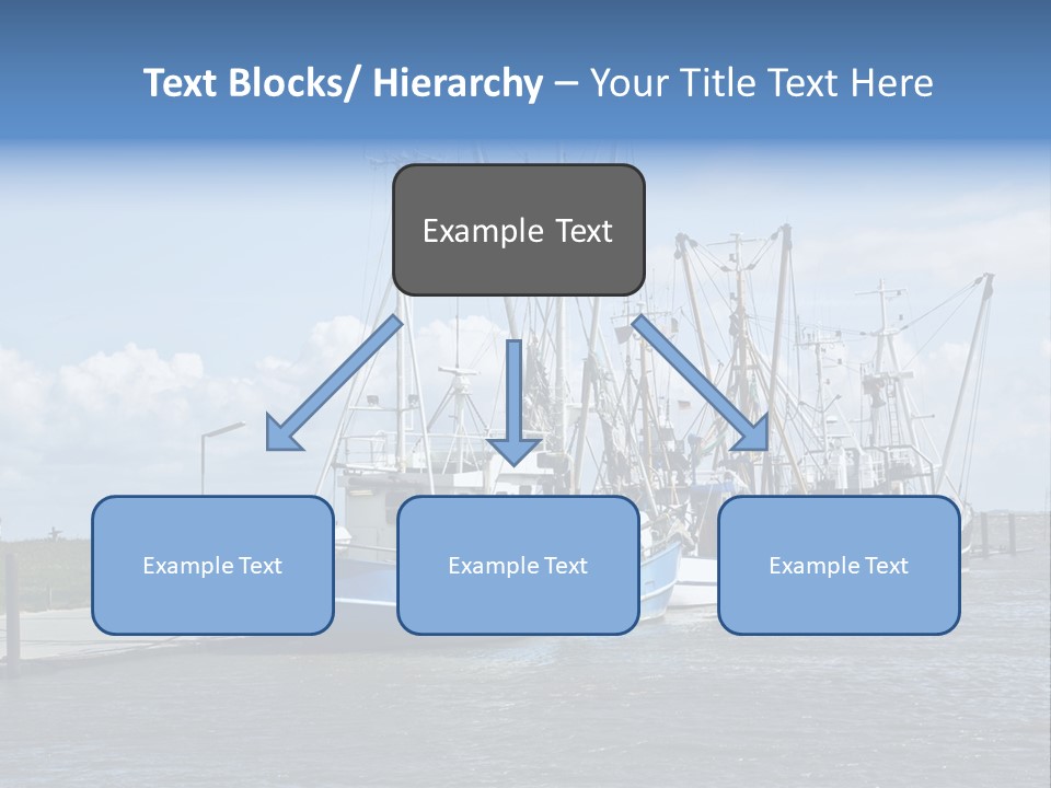 Urlaub Nordsee Landschaft PowerPoint Template