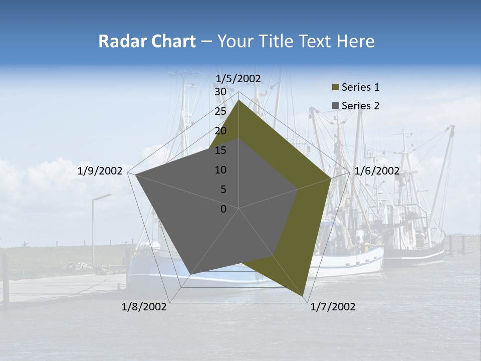 Urlaub Nordsee Landschaft PowerPoint Template