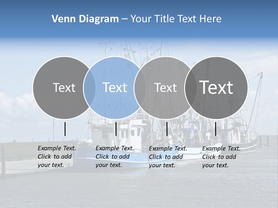 Urlaub Nordsee Landschaft PowerPoint Template