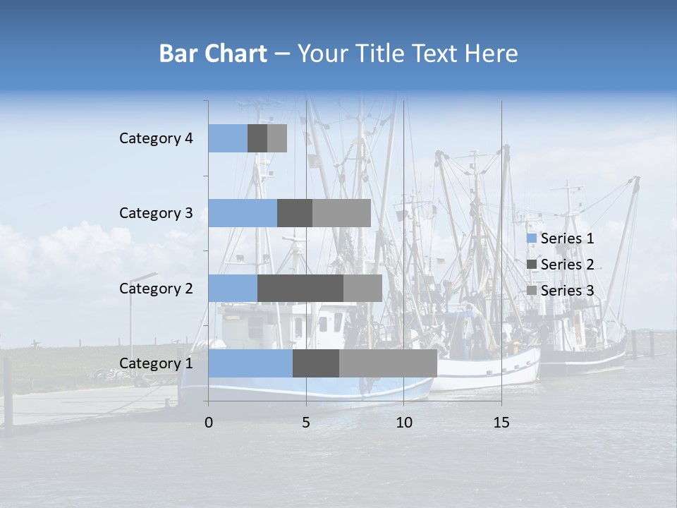 Urlaub Nordsee Landschaft PowerPoint Template
