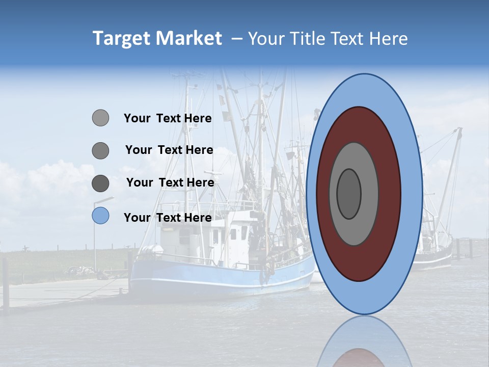 Urlaub Nordsee Landschaft PowerPoint Template