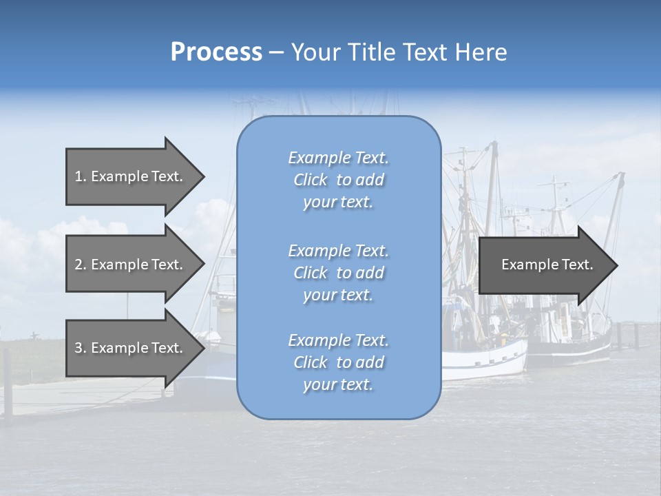 Urlaub Nordsee Landschaft PowerPoint Template