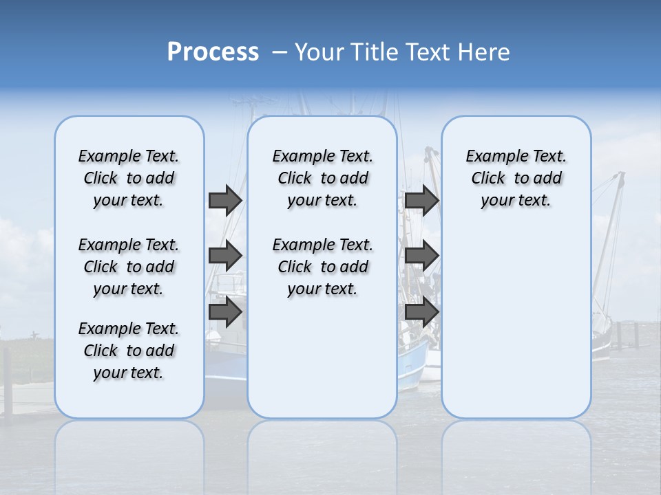 Urlaub Nordsee Landschaft PowerPoint Template