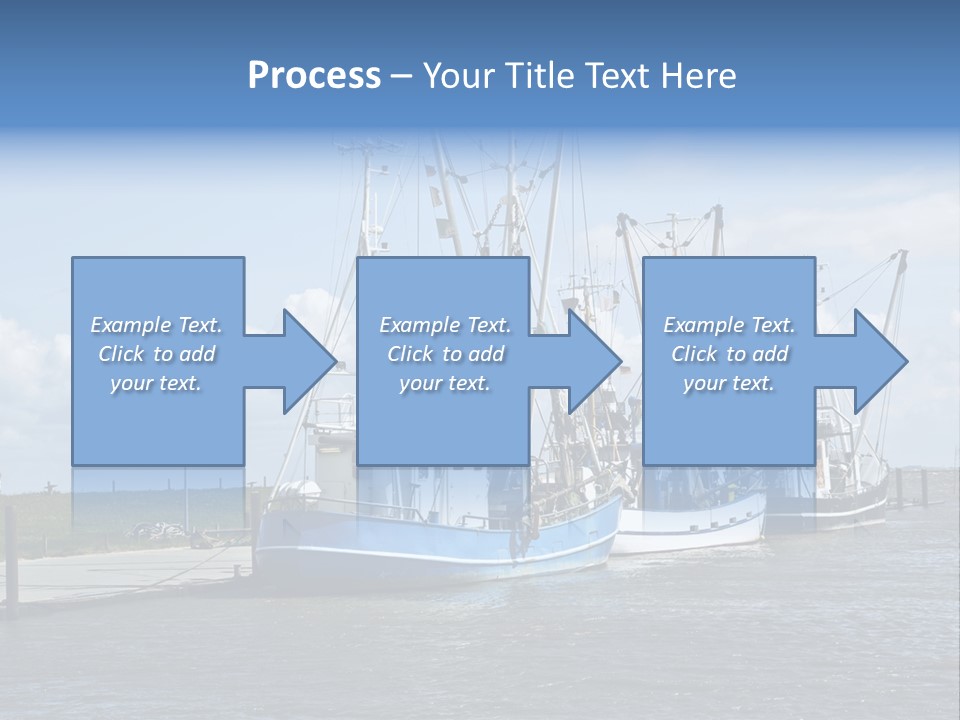 Urlaub Nordsee Landschaft PowerPoint Template