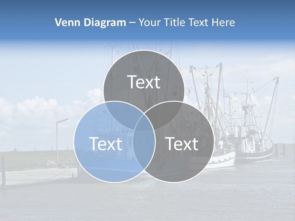 Urlaub Nordsee Landschaft PowerPoint Template