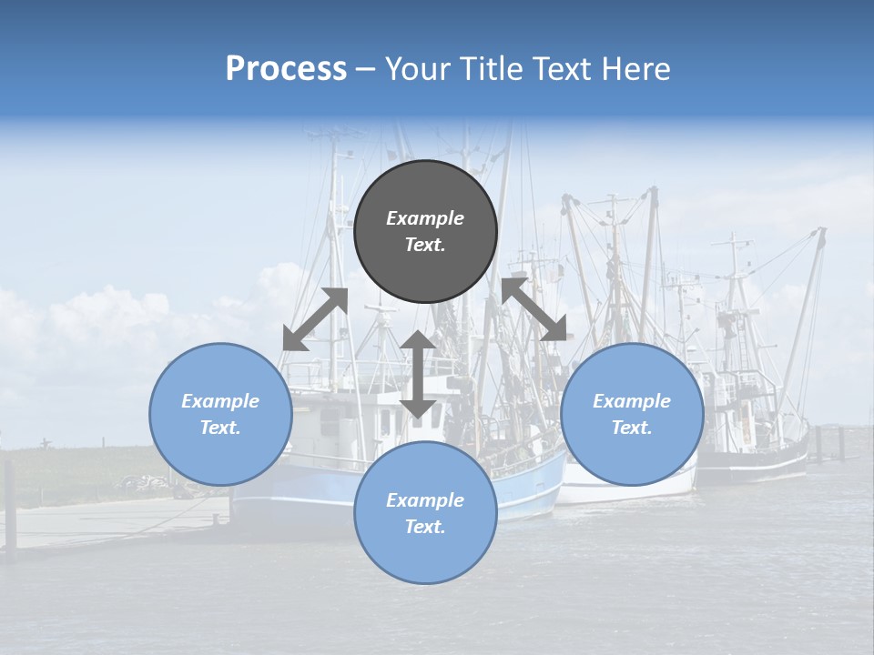 Urlaub Nordsee Landschaft PowerPoint Template