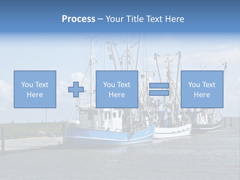 Urlaub Nordsee Landschaft PowerPoint Template