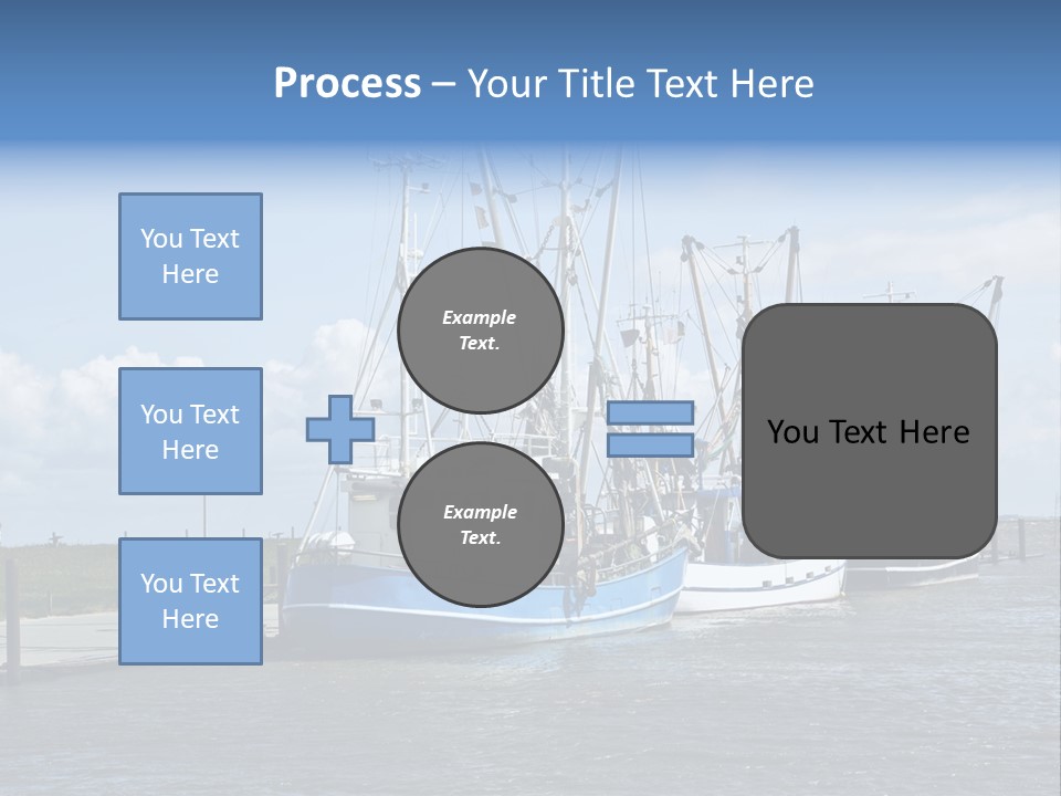 Urlaub Nordsee Landschaft PowerPoint Template