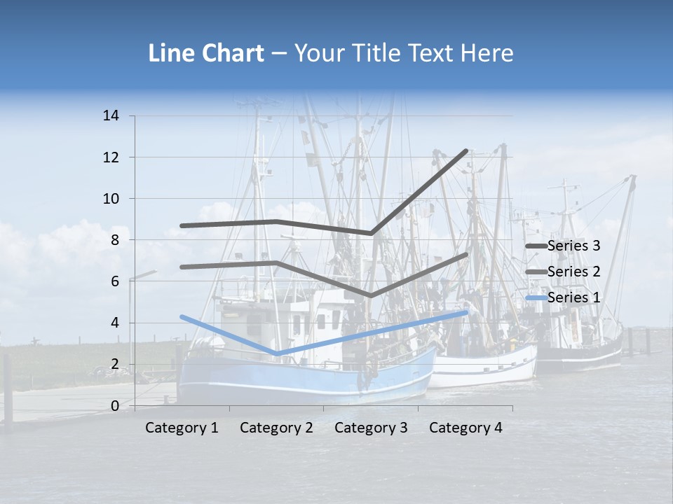 Urlaub Nordsee Landschaft PowerPoint Template