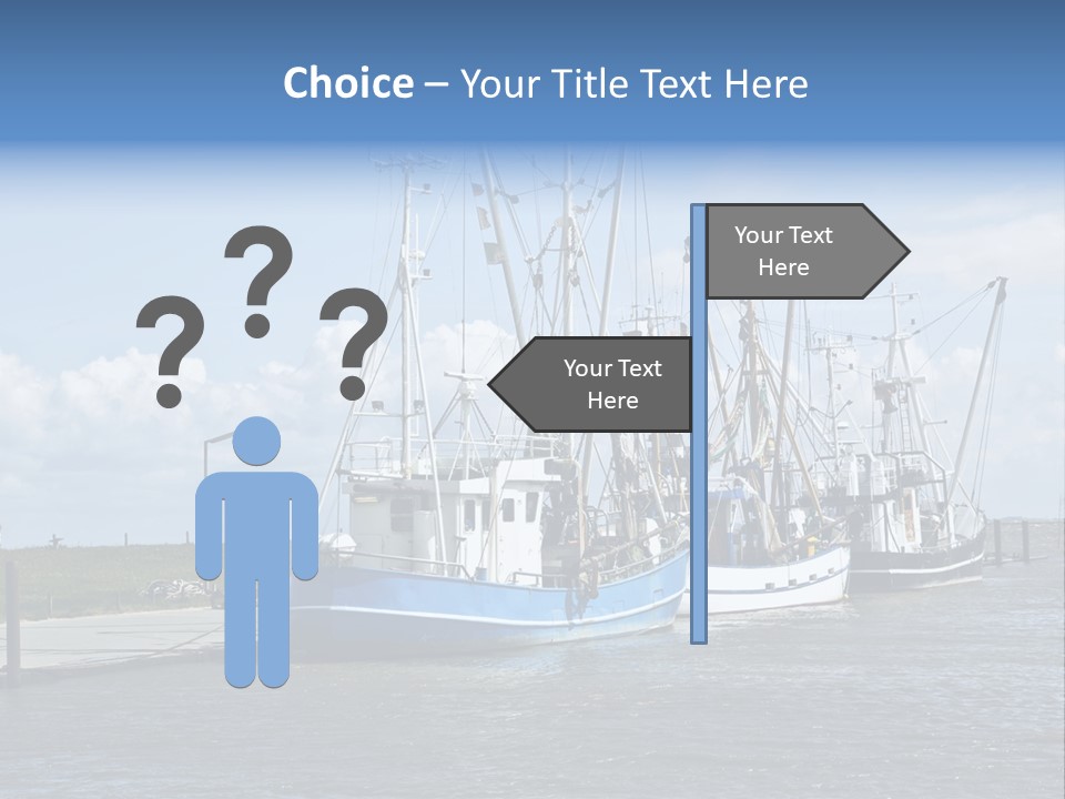 Urlaub Nordsee Landschaft PowerPoint Template