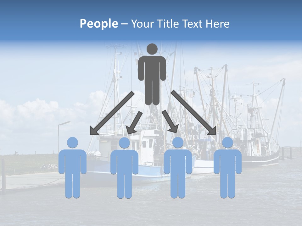 Urlaub Nordsee Landschaft PowerPoint Template