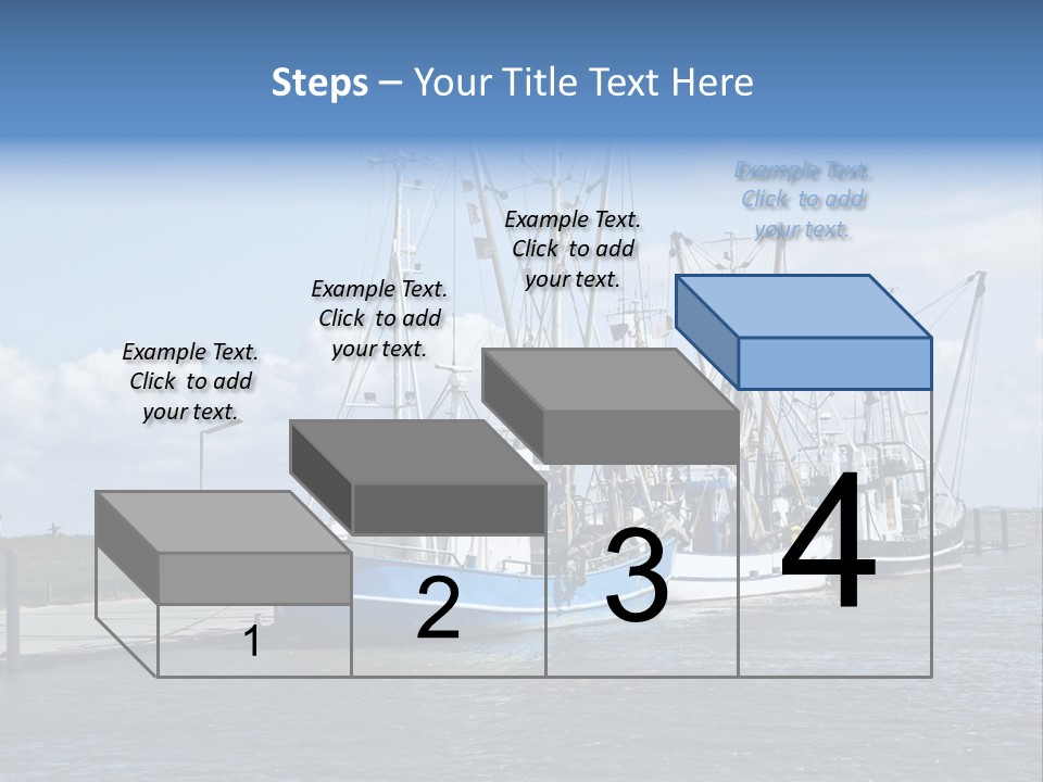 Urlaub Nordsee Landschaft PowerPoint Template