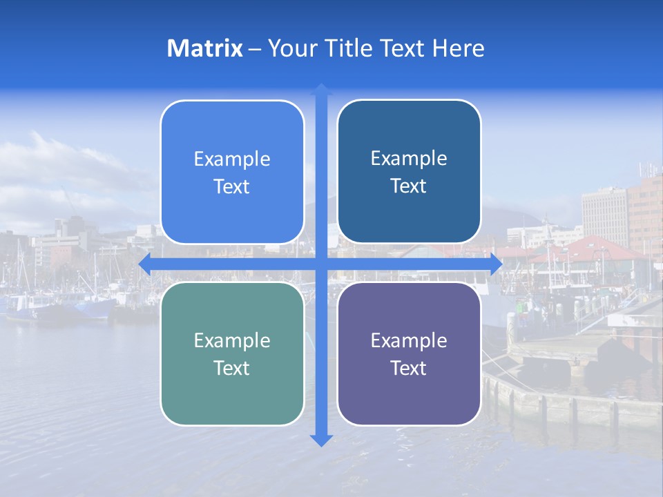 Bay Cold Tasmania PowerPoint Template