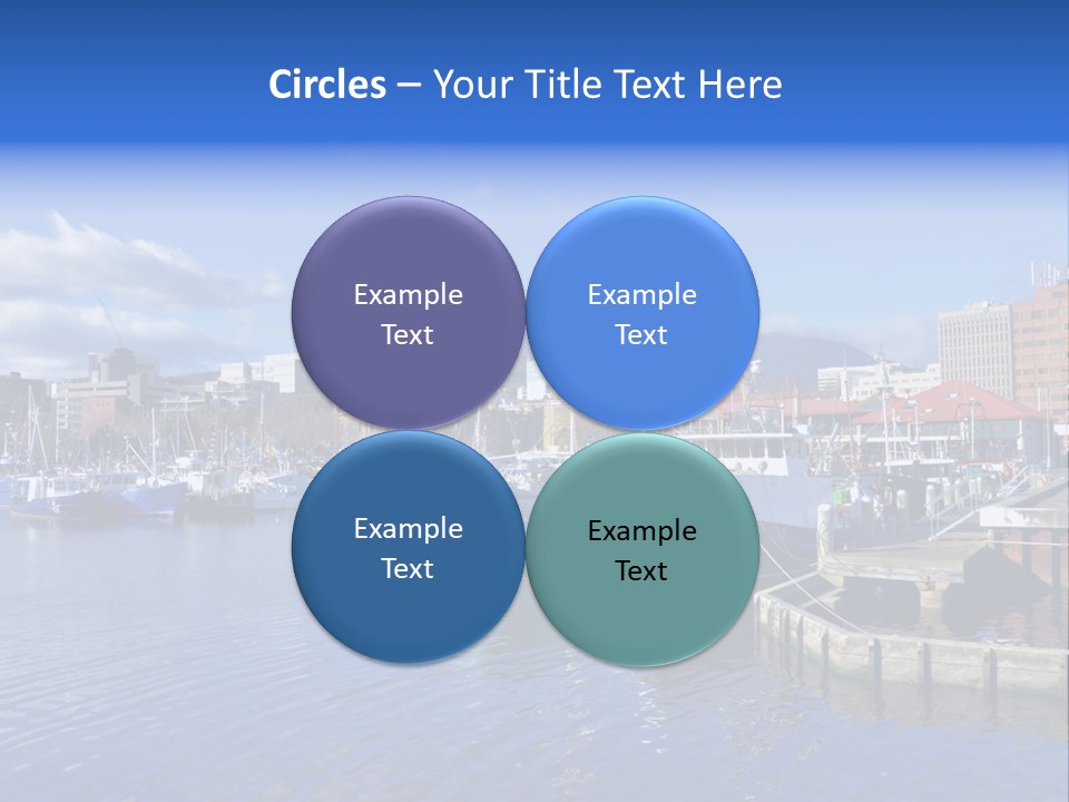 Bay Cold Tasmania PowerPoint Template