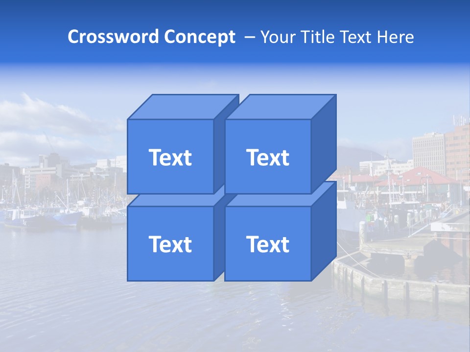 Bay Cold Tasmania PowerPoint Template