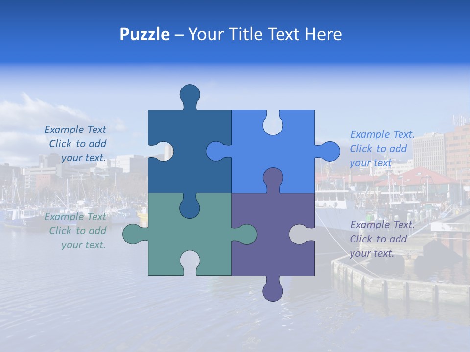 Bay Cold Tasmania PowerPoint Template