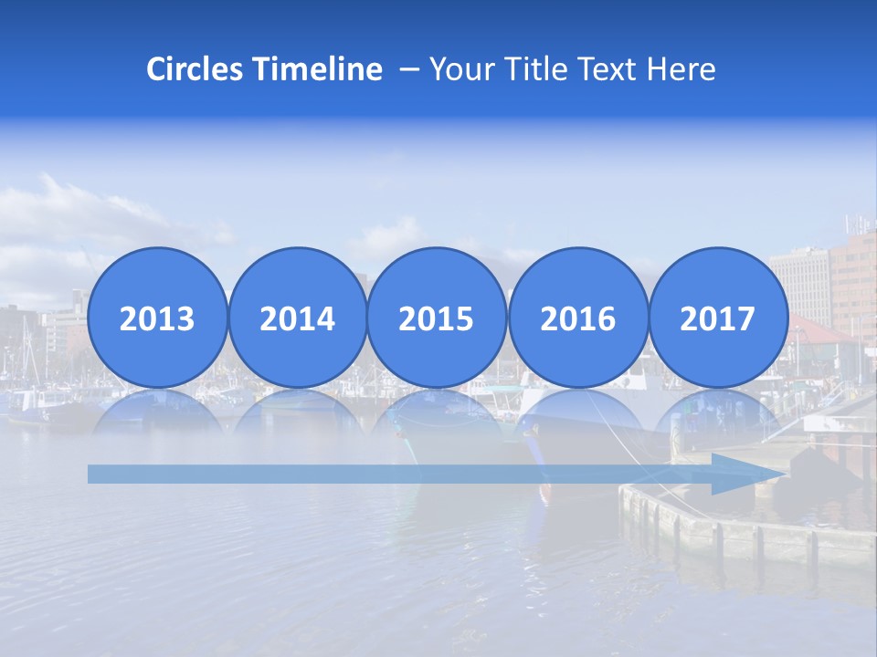 Bay Cold Tasmania PowerPoint Template