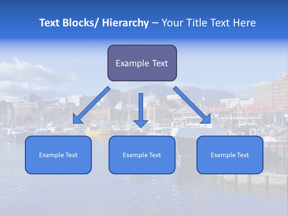 Bay Cold Tasmania PowerPoint Template