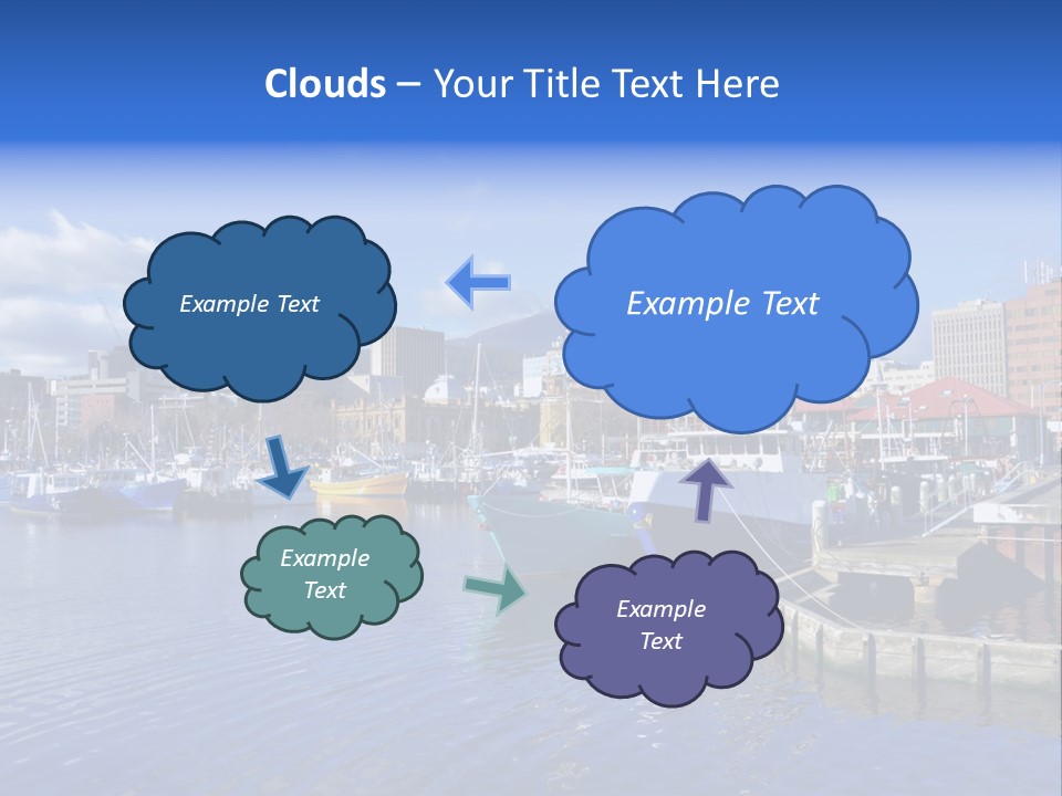 Bay Cold Tasmania PowerPoint Template