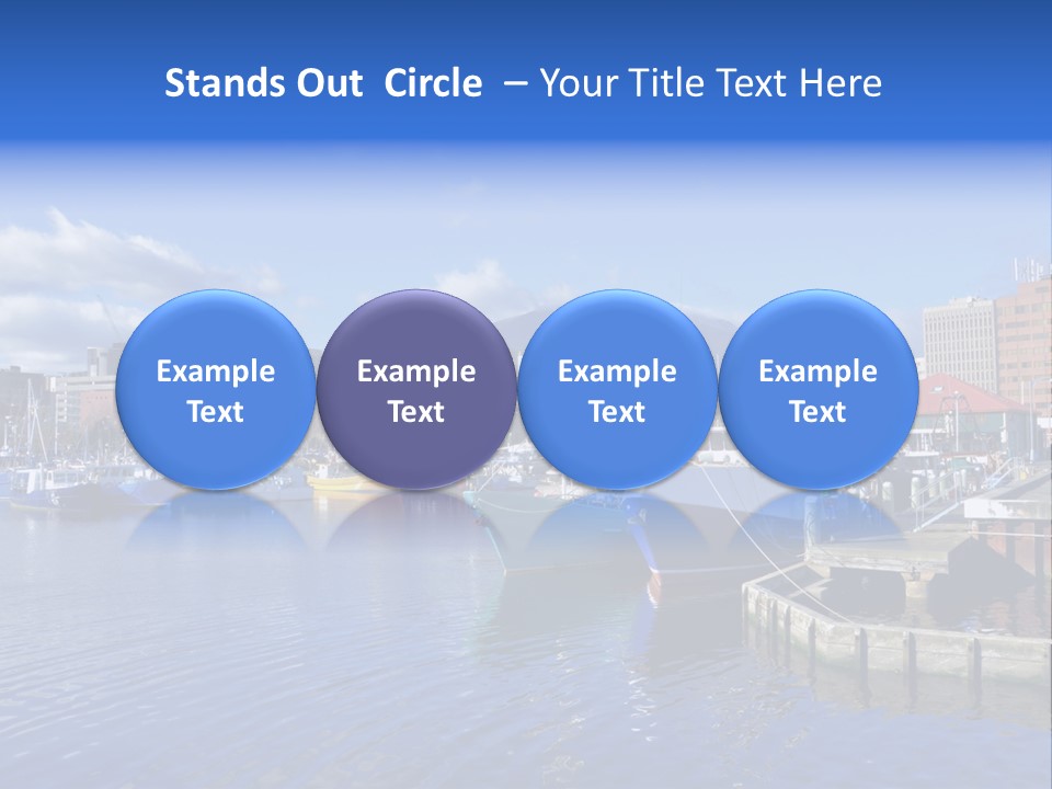 Bay Cold Tasmania PowerPoint Template