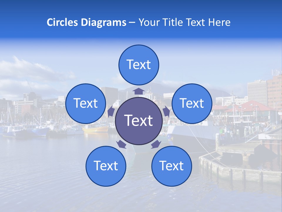 Bay Cold Tasmania PowerPoint Template