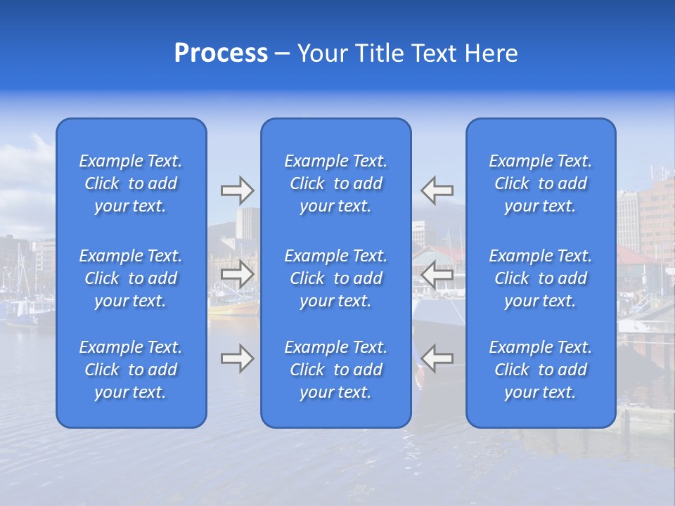 Bay Cold Tasmania PowerPoint Template