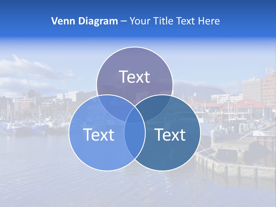 Bay Cold Tasmania PowerPoint Template