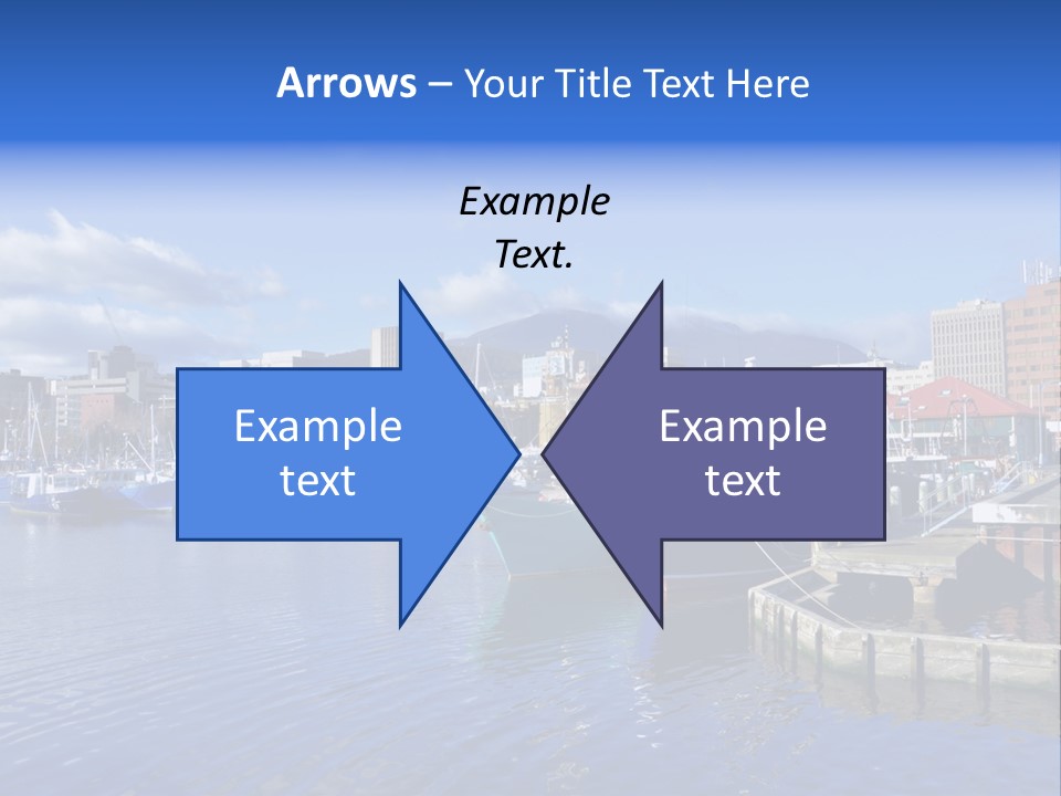 Bay Cold Tasmania PowerPoint Template